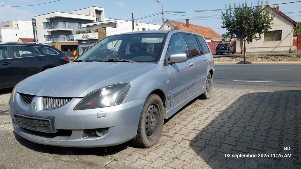 Vând Mitsubishi Lancer Combi 2005, 1600 cmc, 98 CP Pret FIX = 690 Euro 