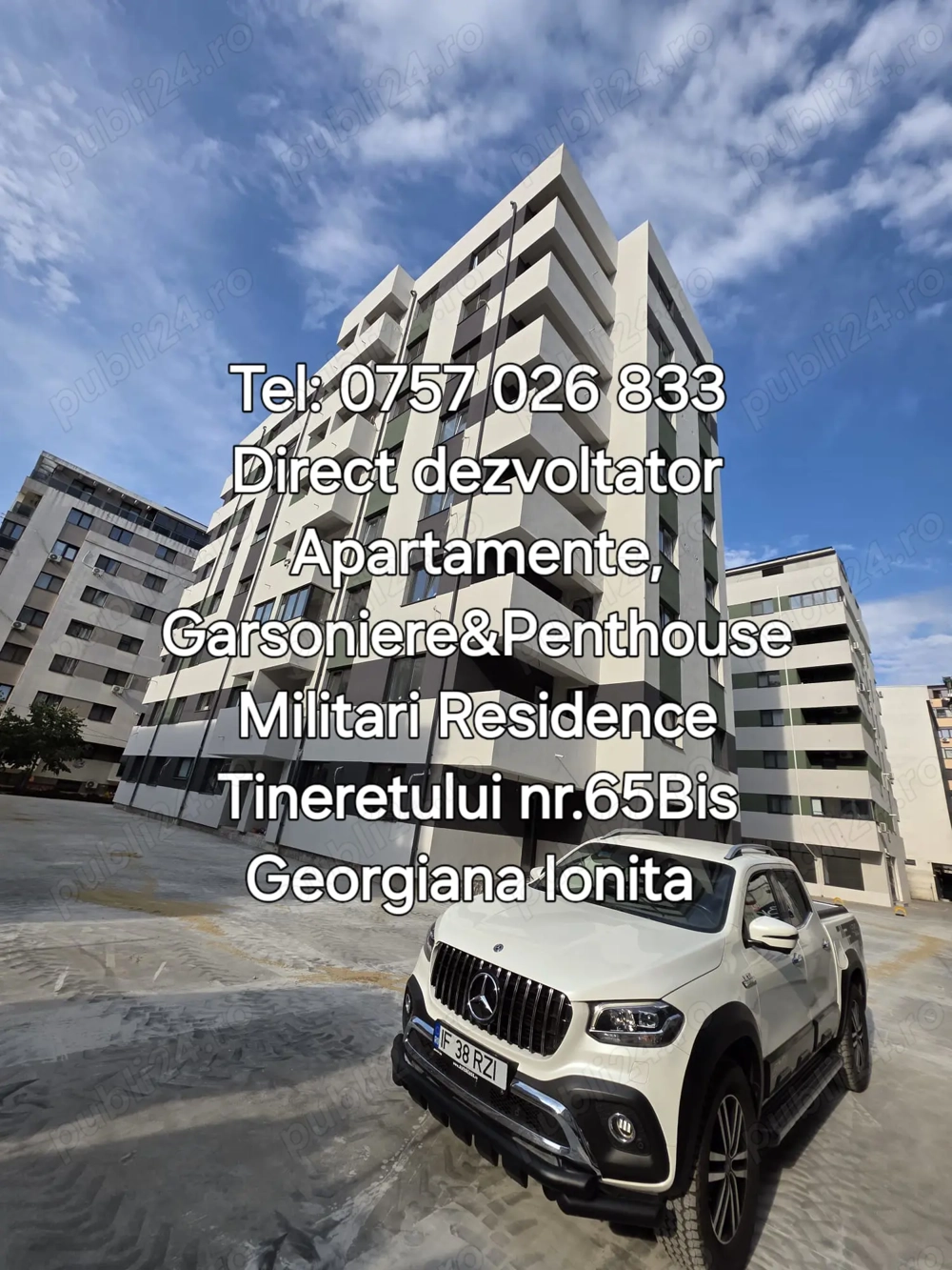 De Vanzare Garsoniere si Apartamente cu 2 camere-Tineretului Militari Residence nr.65B