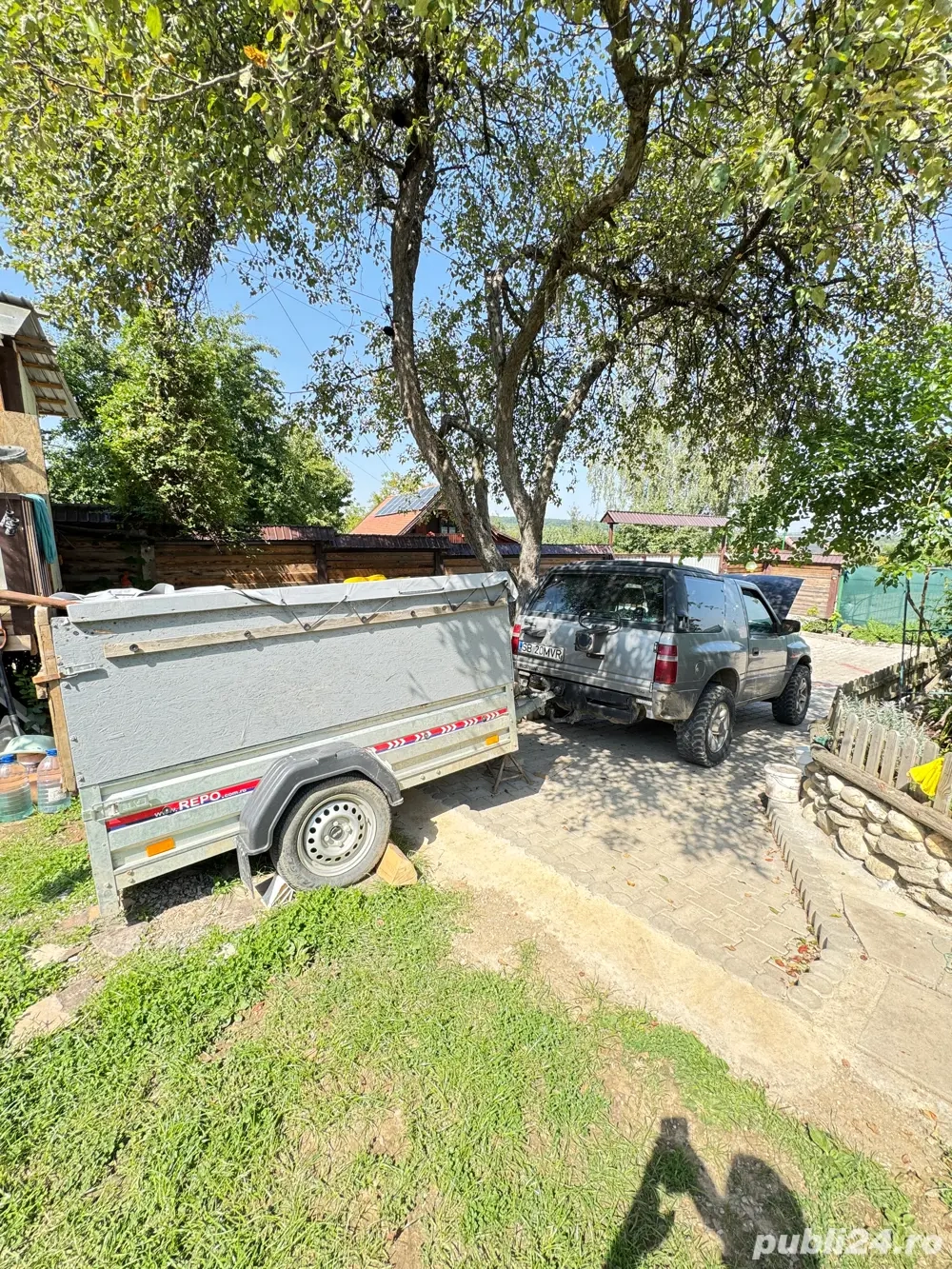 vand opel frontera GPL cu remorca Repo