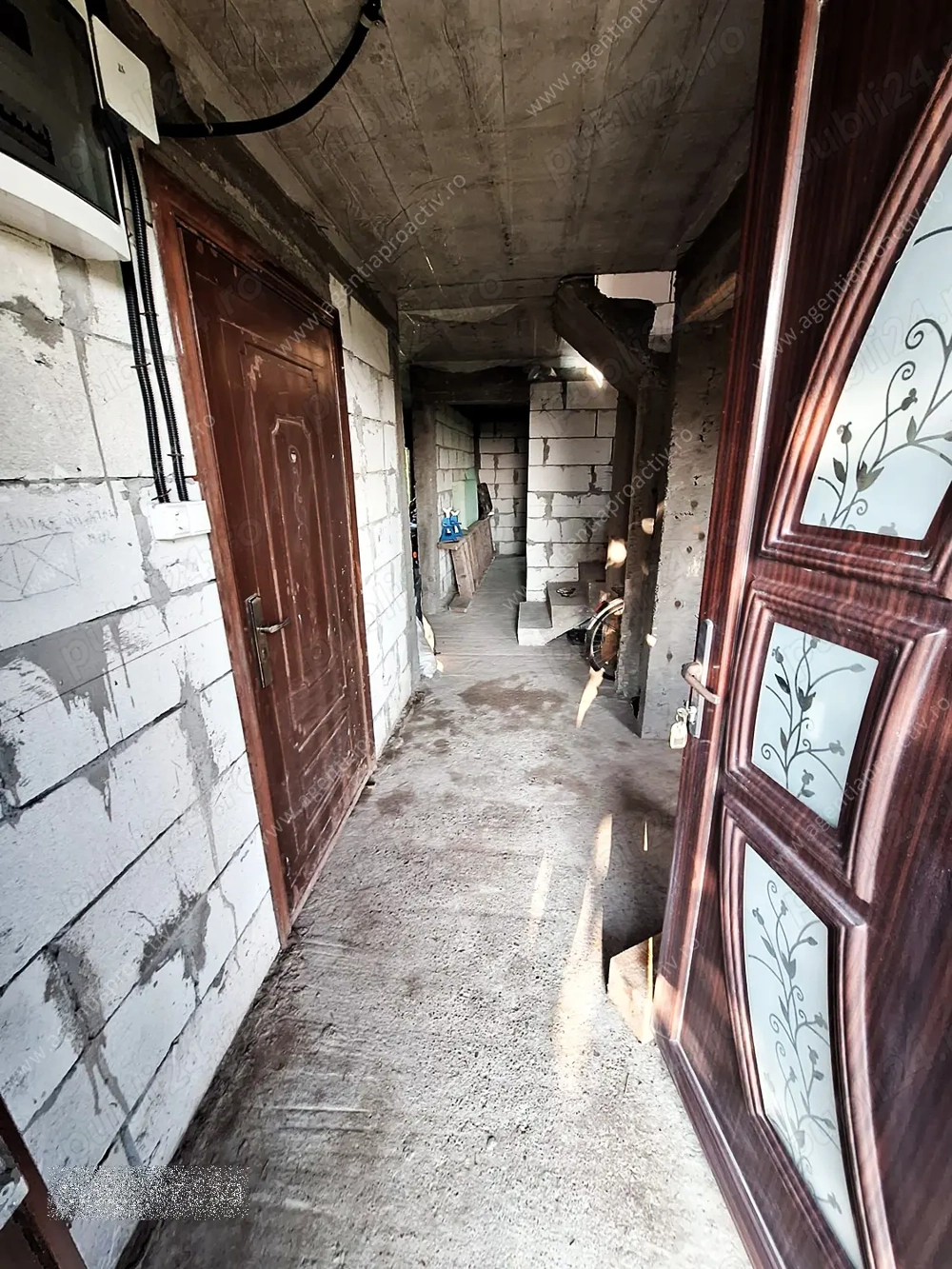 Casă la vânzare în Smârdan nefinalizata la un pret de 79000 euro.