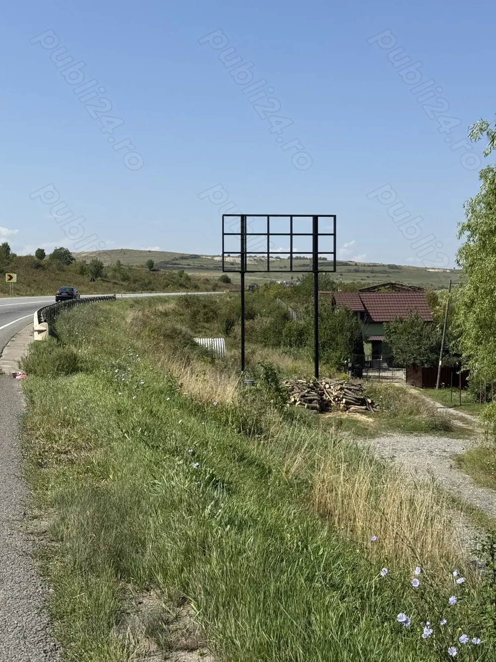 Inchiriez panou publicitar unipol 6 3m cu autorizatie, centura Valcele Apahida, zona Dezmir