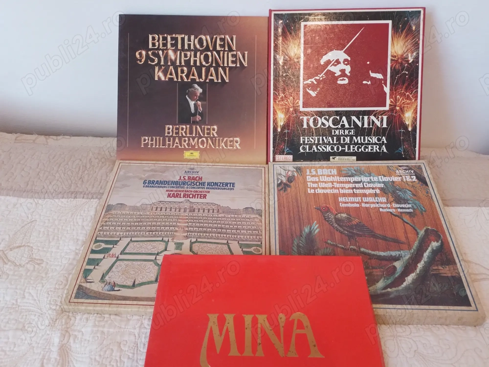Vand   DISCURI din VINIL --Albumuri  cu muzica CLASICA 