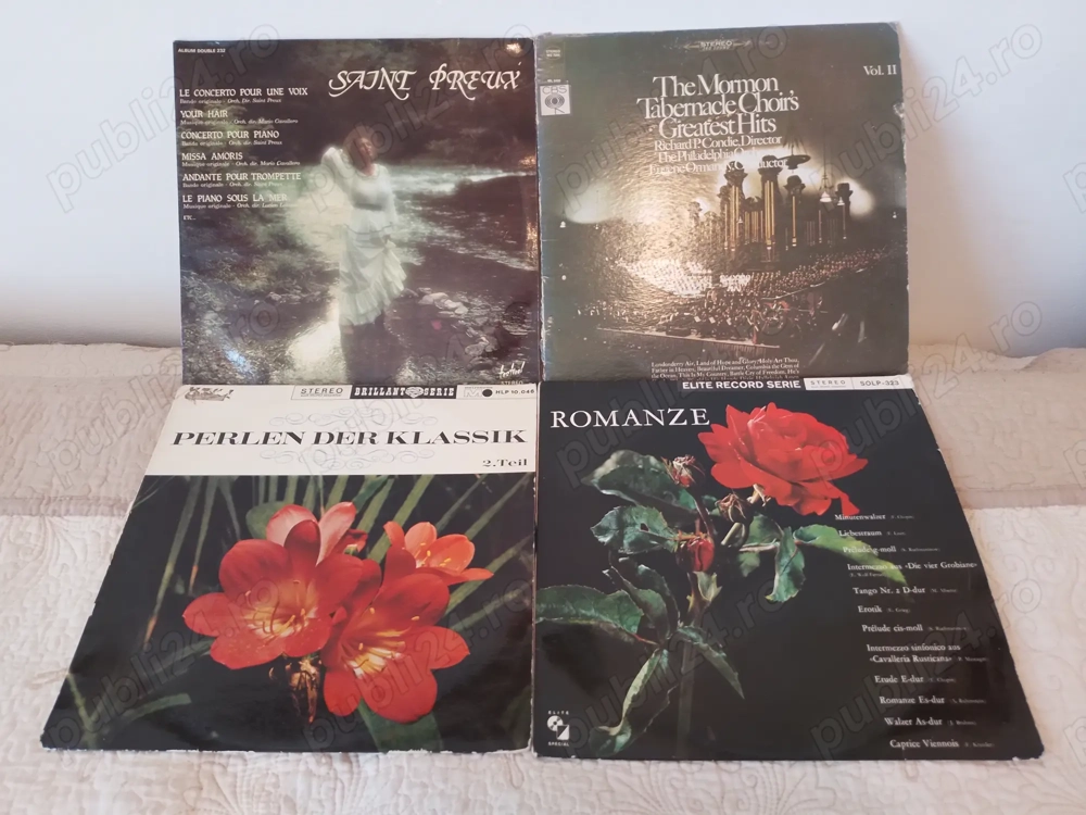 Vand discuri din vinil cu muzica clasica