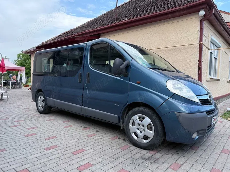 Opel Vivaro 2008, l2h1, 2.5 CDTI, 7+1 locuri
