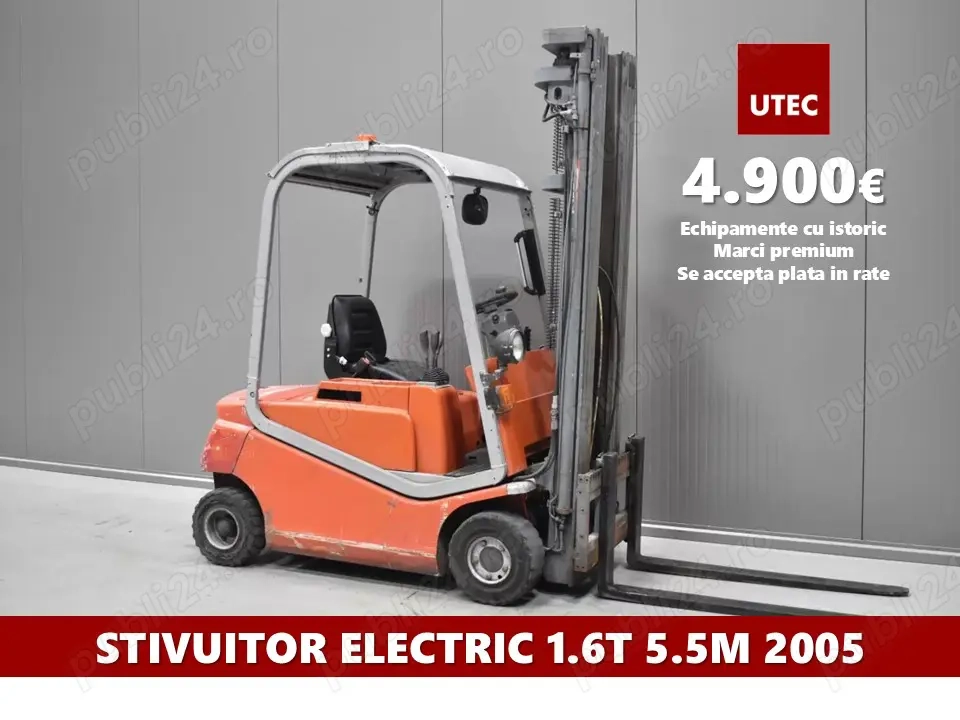 Stivuitoare Electrice SH   Garantie si Rate Avantajoase fara avans, raspuns imediat
