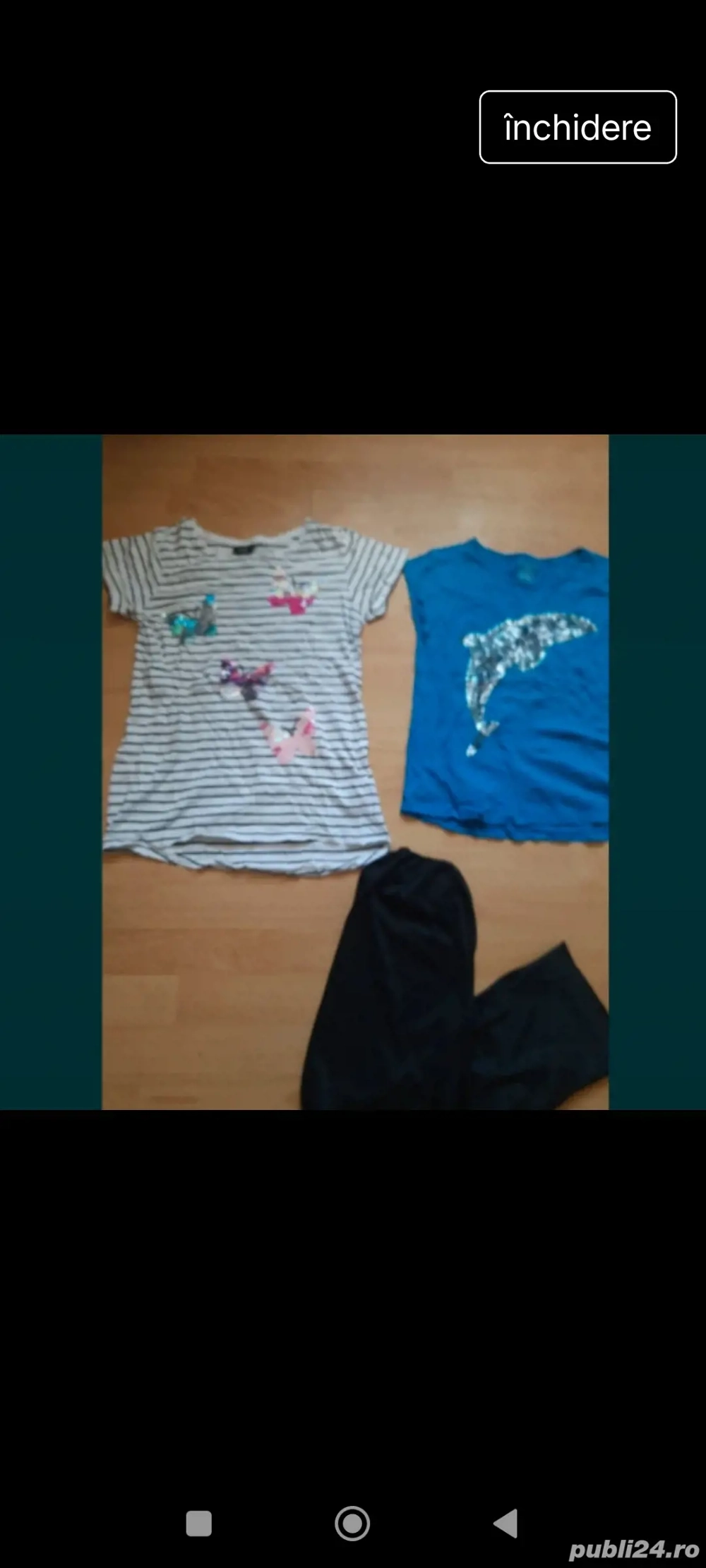 Tricouri cu paiete reversibile