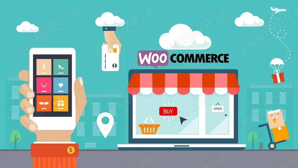 Marketing, vanzari on line, woocommerce, publicitate 