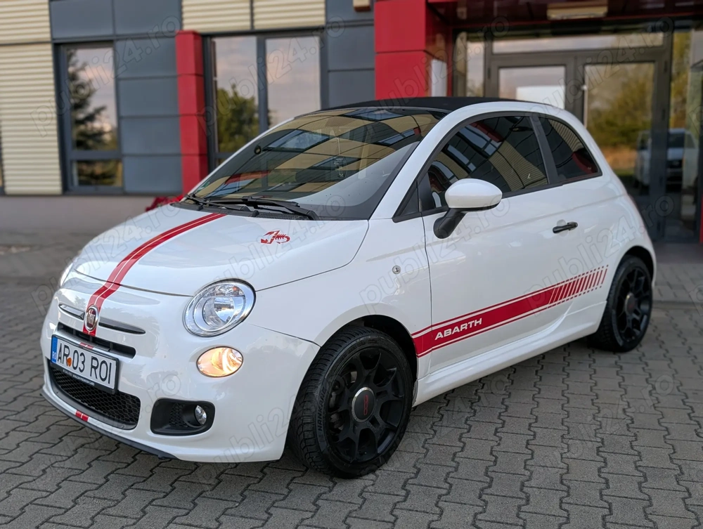 Fiat 500 S - Cabrio - 1.3 Benzina - Euro 5 - 2013 -Abarth Edition