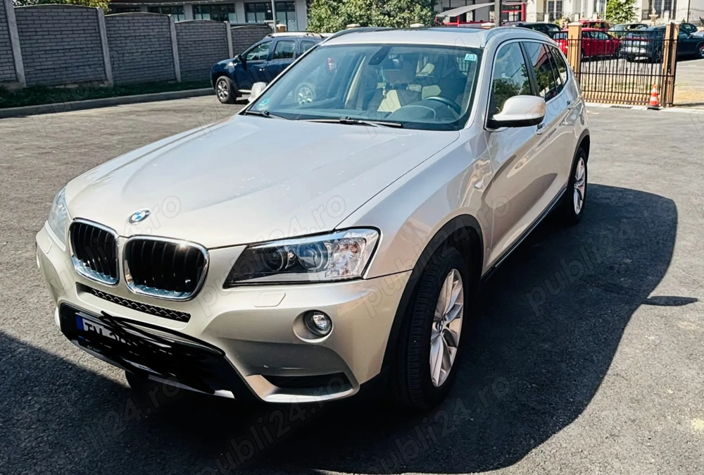 vând bmw serie x3 an 2012