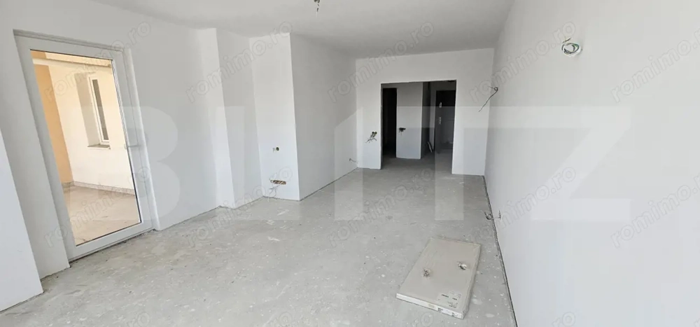 Apartament 3 camere – semifinisat, cu terasă de 20 mp – Viva Residence, Deva