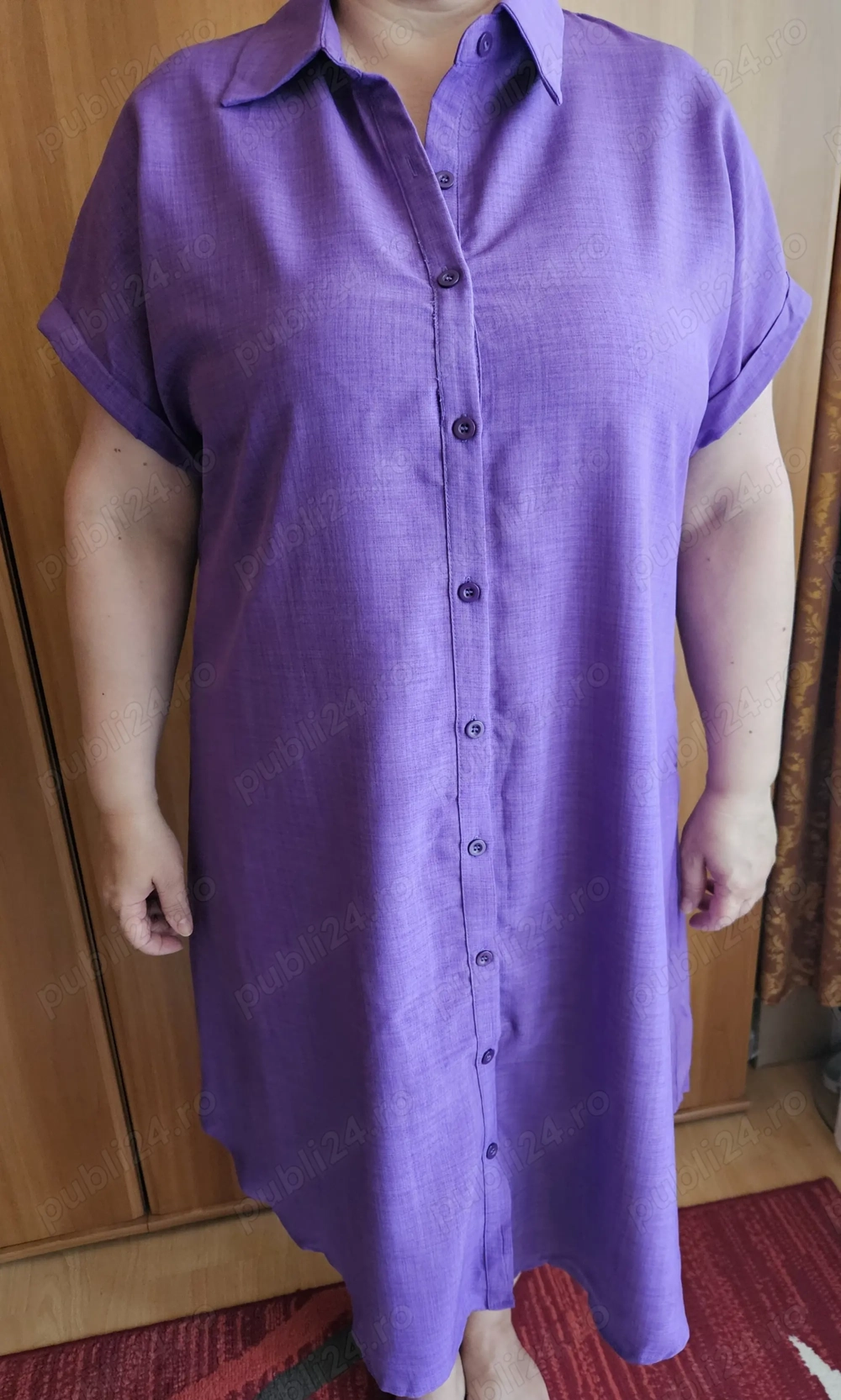 Rochie-camasa violet