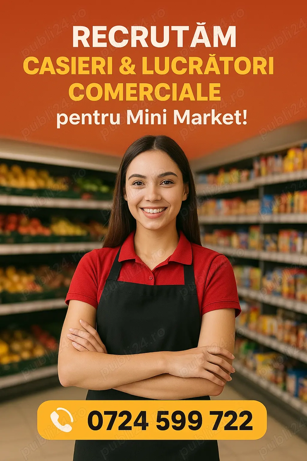 Angajam casieri si lucratori comerciali Bucuresti 