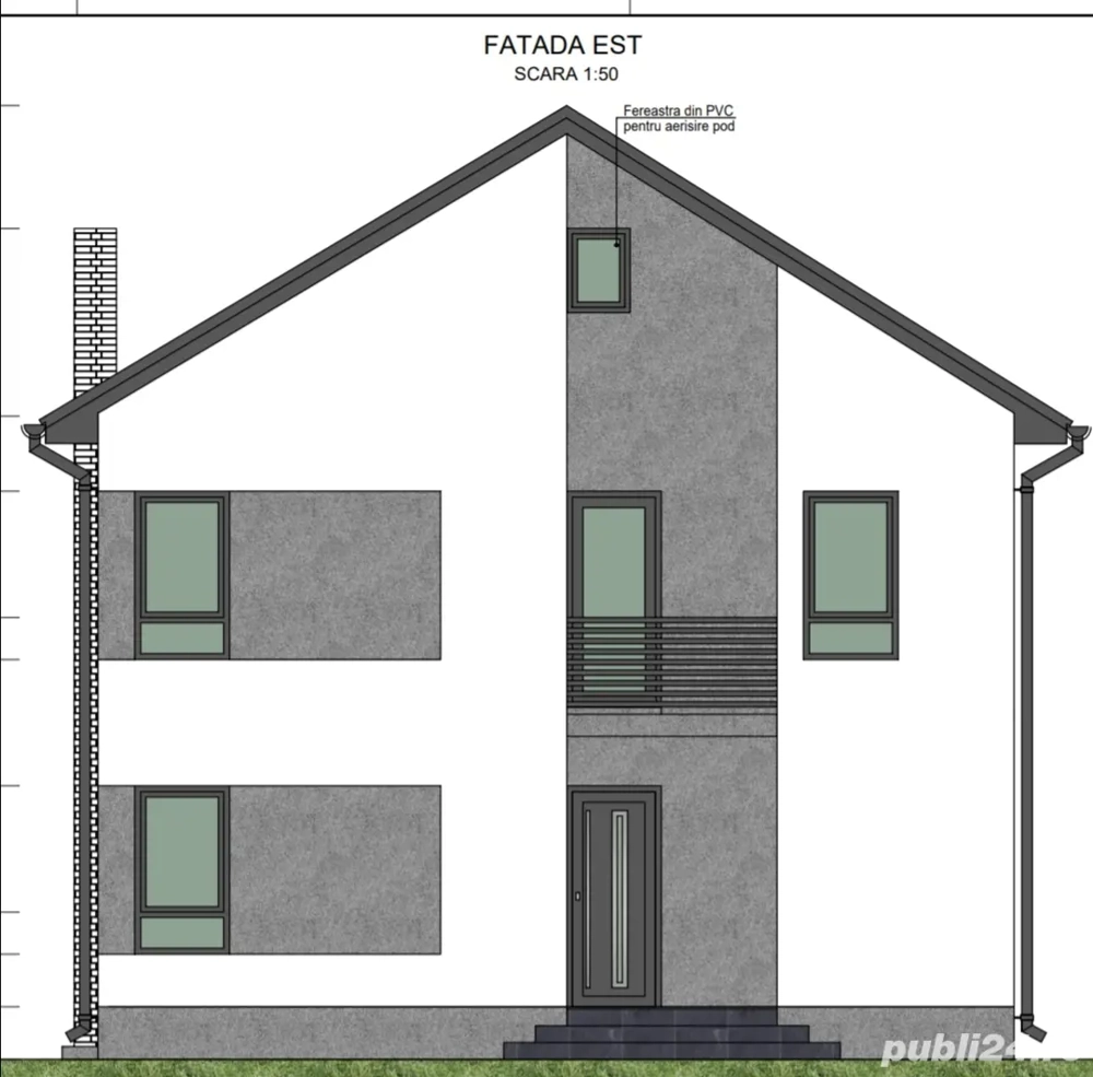 Vilă situată în Lazu 