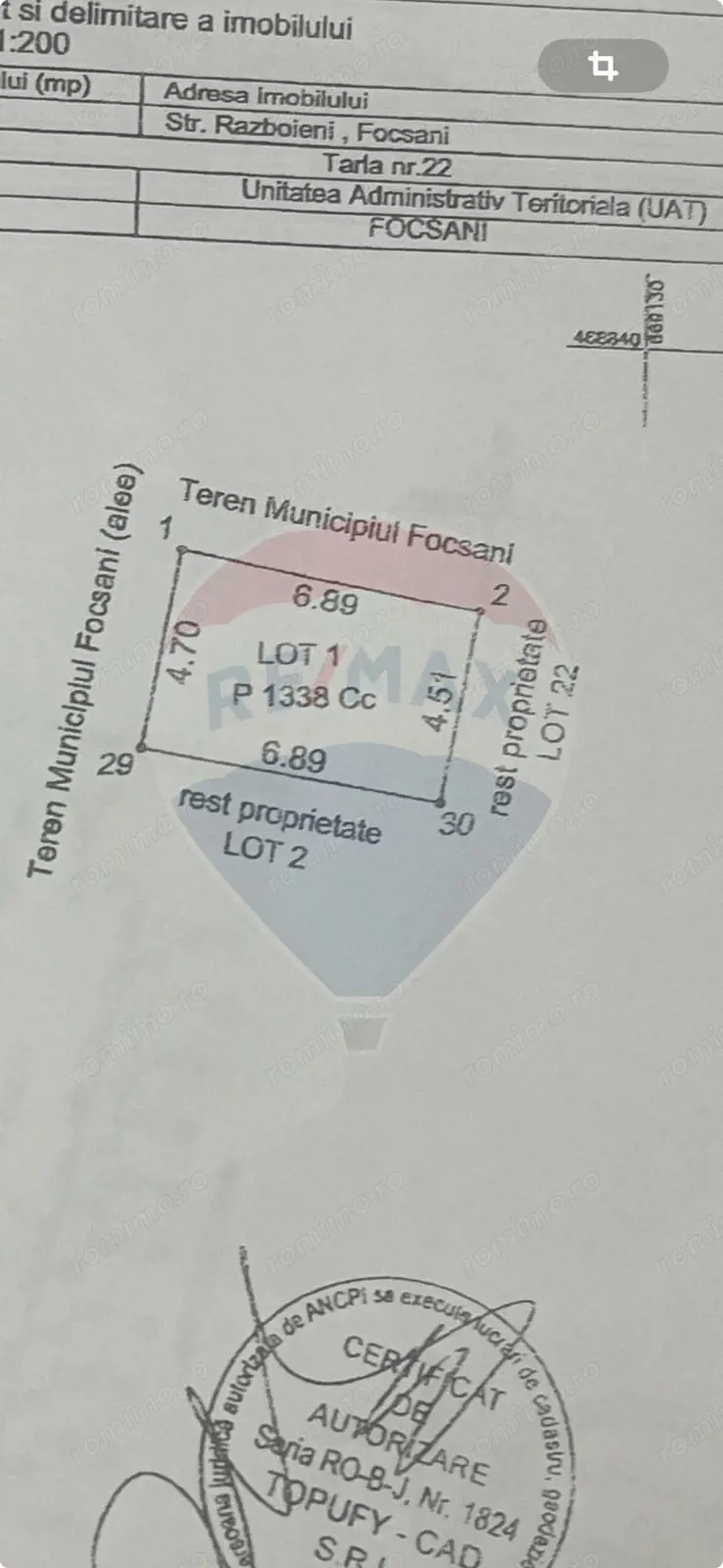 GARAJ 32mp de vânzare în zona Gara