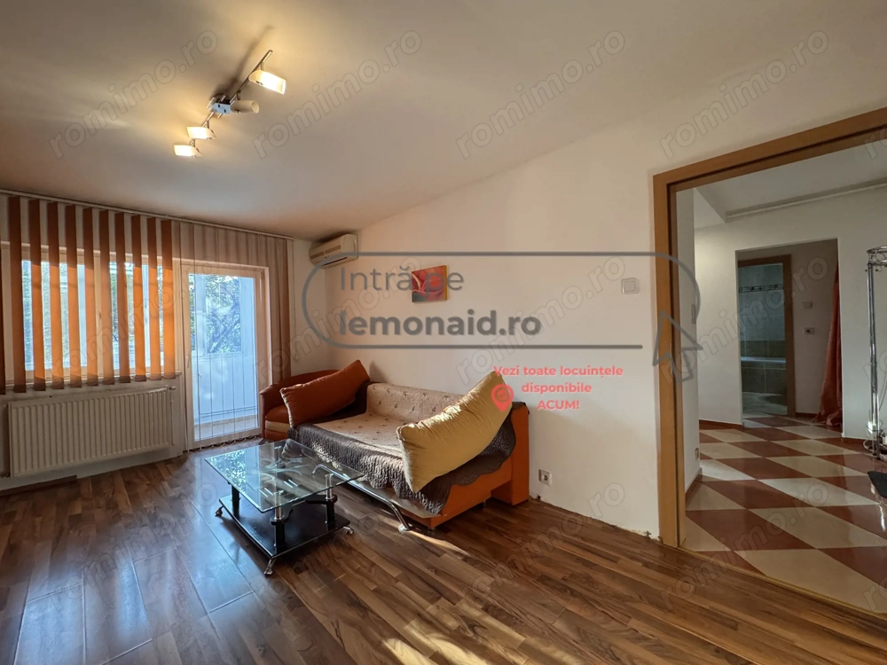Apartament 2 camere | Zona Lunei - strada Nouă | Aer condiționat | Centrală