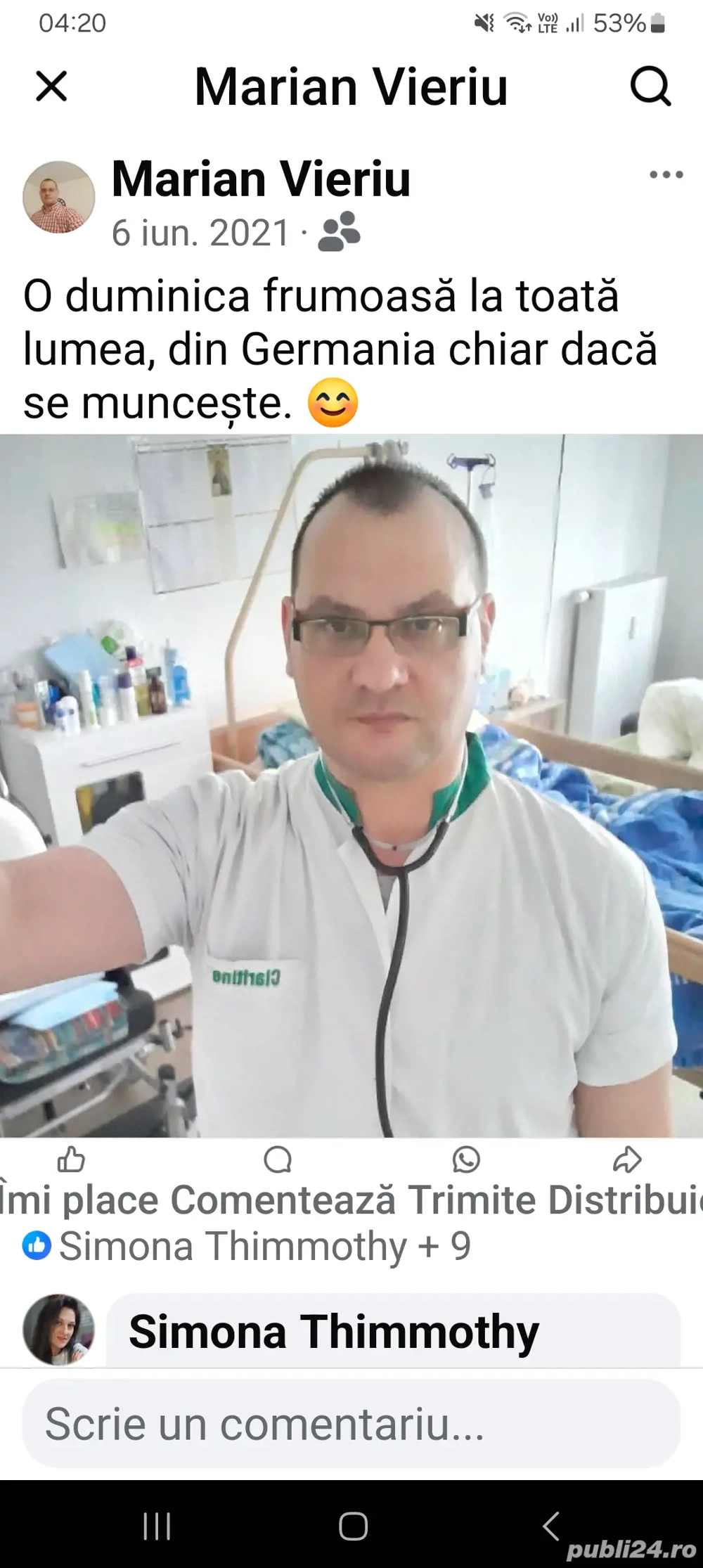 Ofer îngrijire paleativă totală 