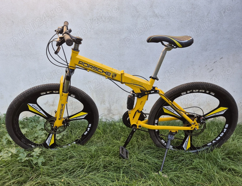 Bicicletă PORSCHE full suspension 