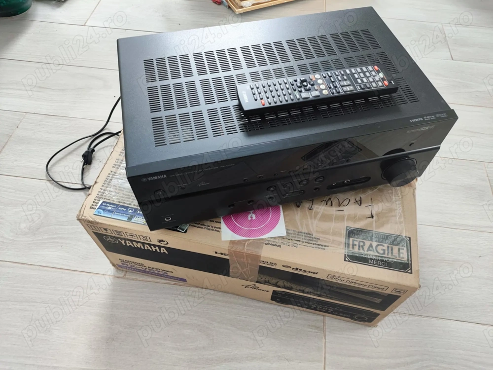 Receiver Yamaha RX-V573 - 7.1 ch AV cu HDMI extra Ypao