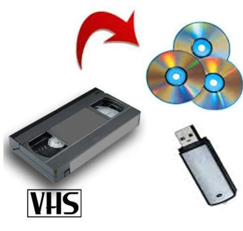 Transfer copiere conversie digitalizare casete video VHS  Hi8  mini DV