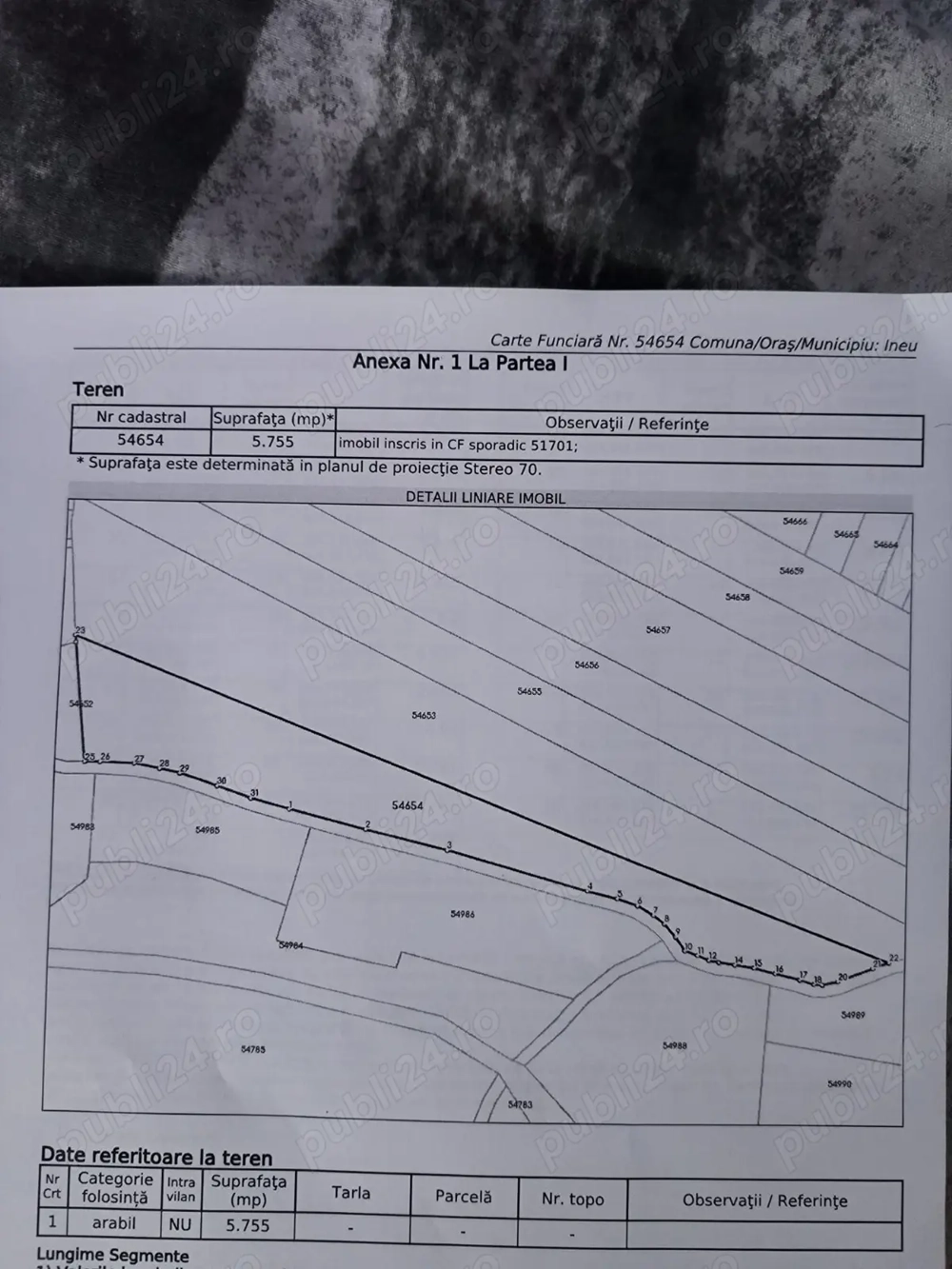 Vand teren extravilan agricol 