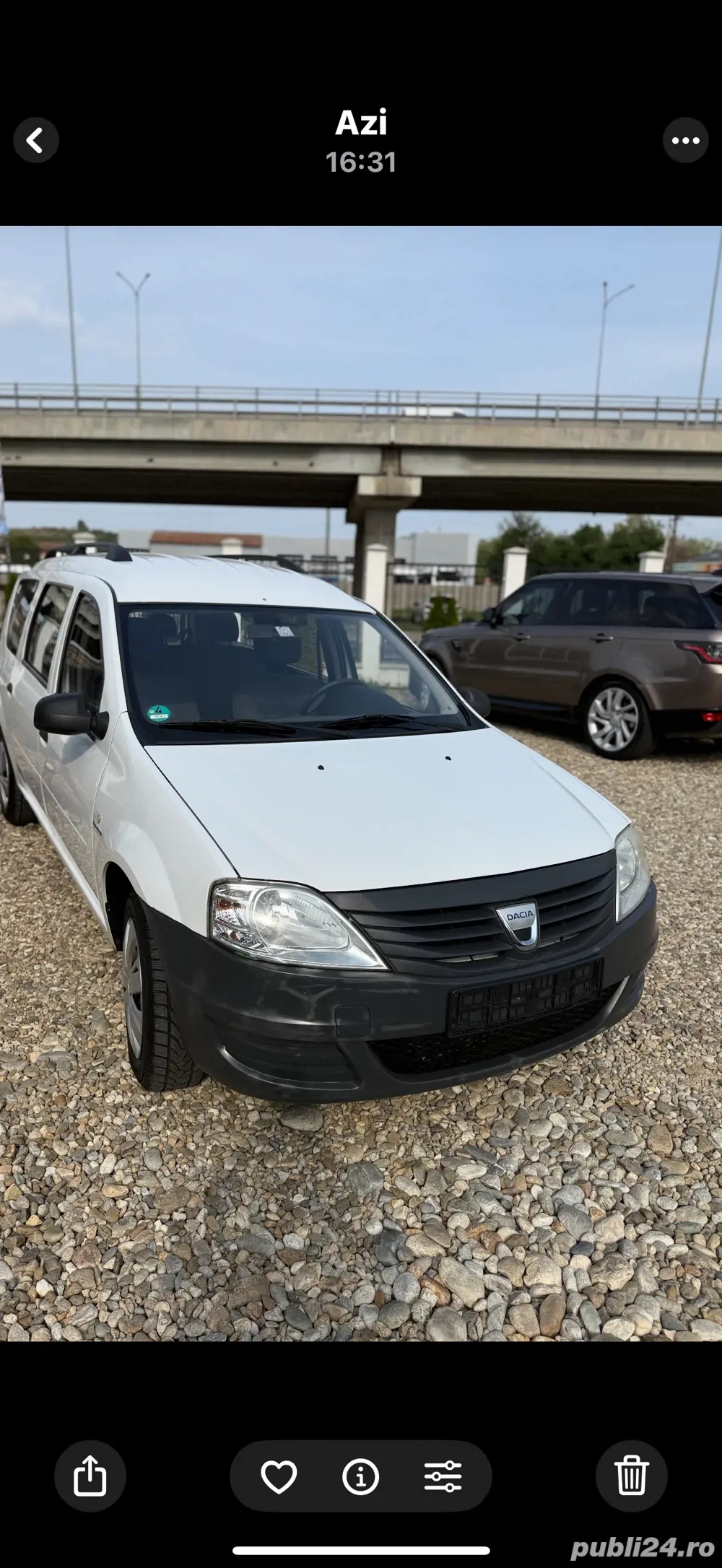 Dacia LoganMcv-recent adusa -74800km-an2009 Dacia LoganMcv-recent adusa -74800km-an2009