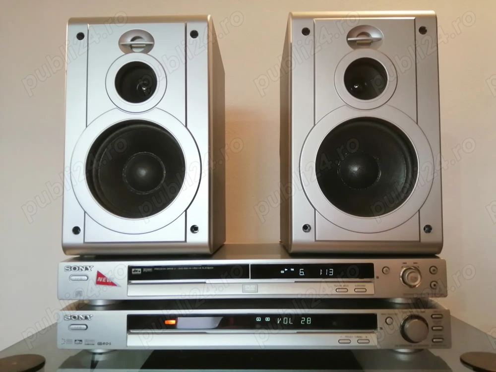 Vand receiver SONY STR-KSL40 + CD DVD NS-330 + boxe MEDION