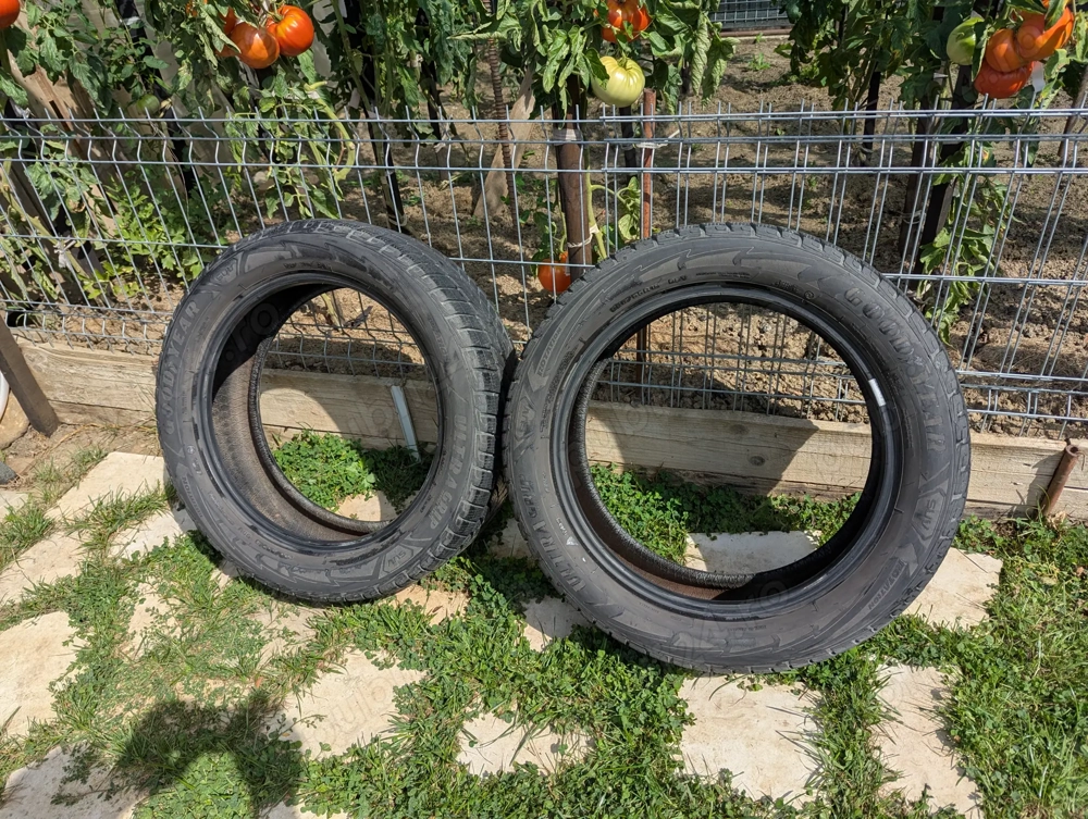 Vand 2 anvelope Goodyear iarna M+S 255x55   R19 99V