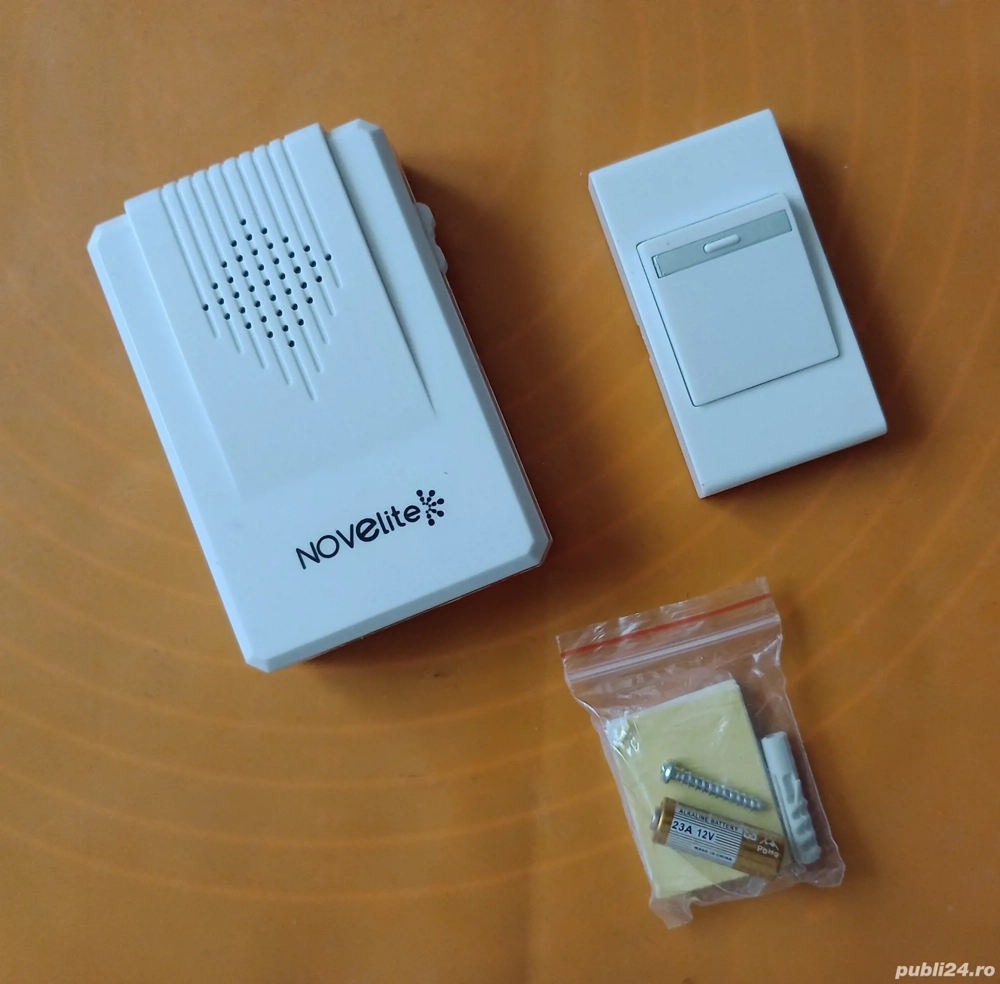 Sonerie nouă functionala, portabilă pentru ușă, poarta, cort