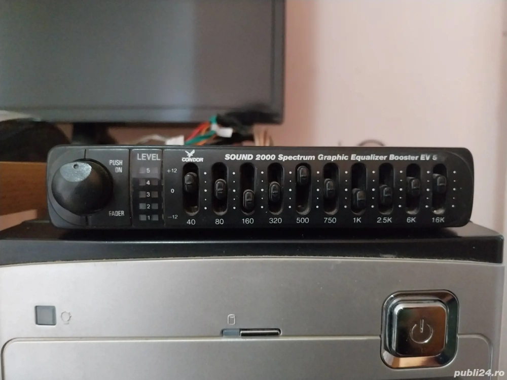 Condor Sound 2000 egalizator+radio cd player mp3 ELTA