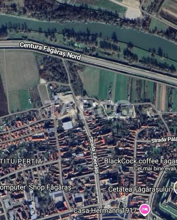 Teren intravilan 500 mp la 5 minute de Cetatea Fagaras