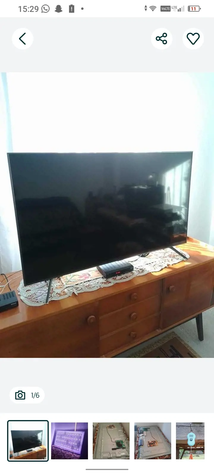 Vand TV Samsung UE58TU7102K