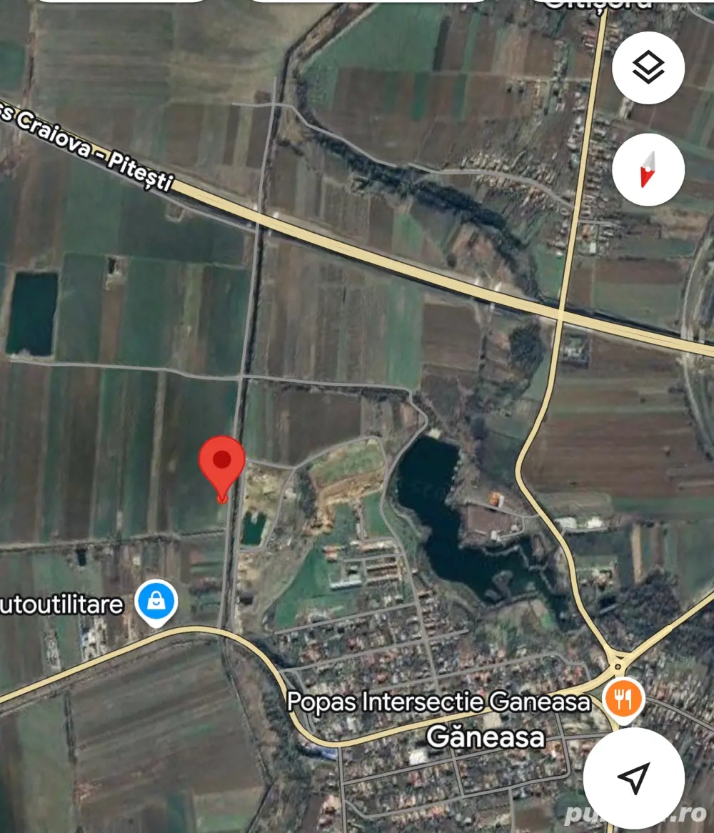 Vând teren 5.000 mp extravilan lângă Drumul Expres Craiova Pitești