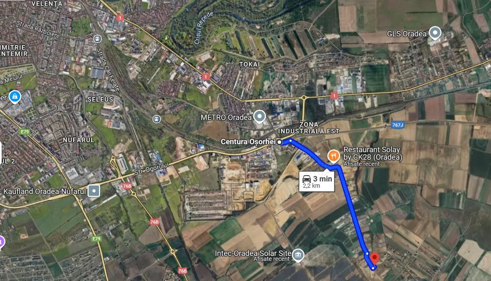 Teren intravilan de vânzare în Cheriu, langa Oradea - 764mp