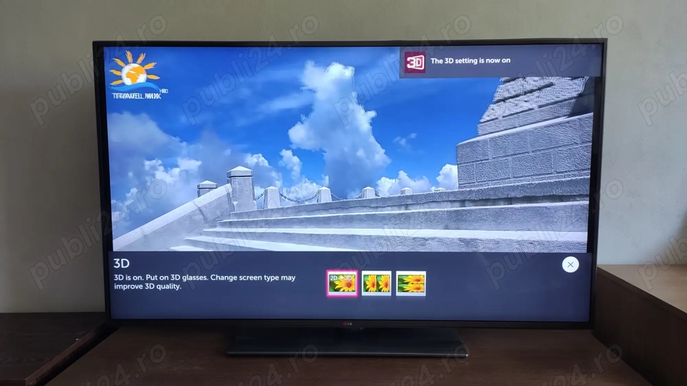 TV Smart LG 3D Pasiv LG 60LB650V Full HD FHD 1920x1080 Panel 120 Hz 60" Inch 152 CM