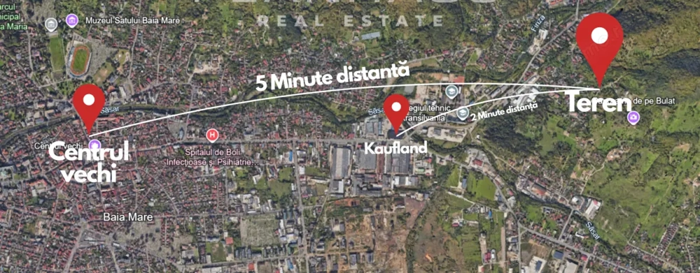 0% comision – Terenuri de vânzare în Baia Mare