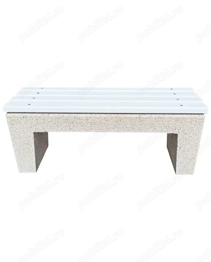 Banci si scaune din beton (cu elemente din lemn) diverse modele si dimensiuni--discount la comanda!