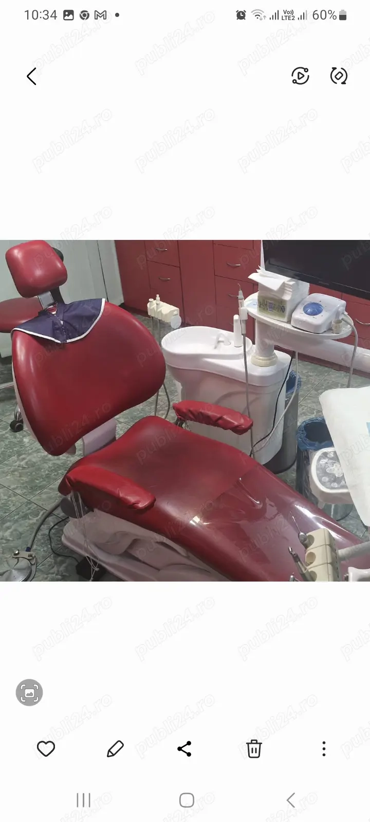 Clinica Stomatologica 13Septembrie București sector5  vând Unit Dentar 