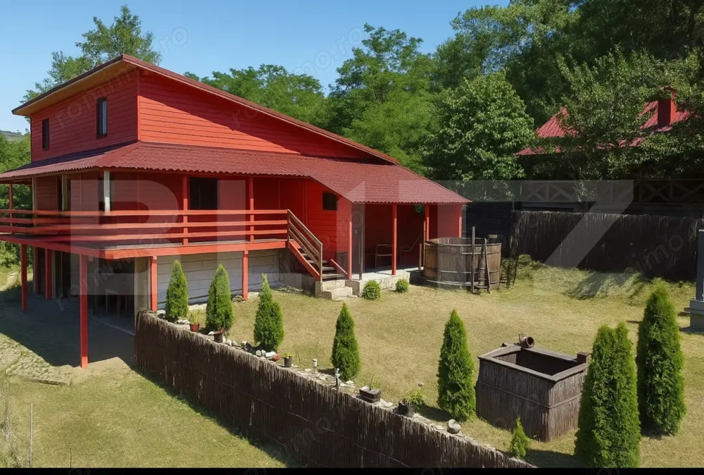 Casa de vacanta superba,cu 5 camere,300 mp utili,Valisoara