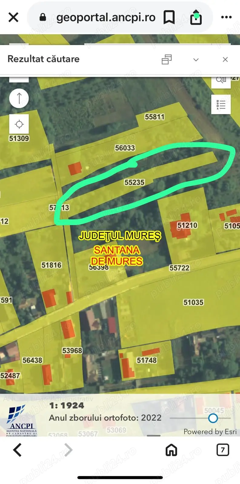 Vânzare teren pentru construcție casă 