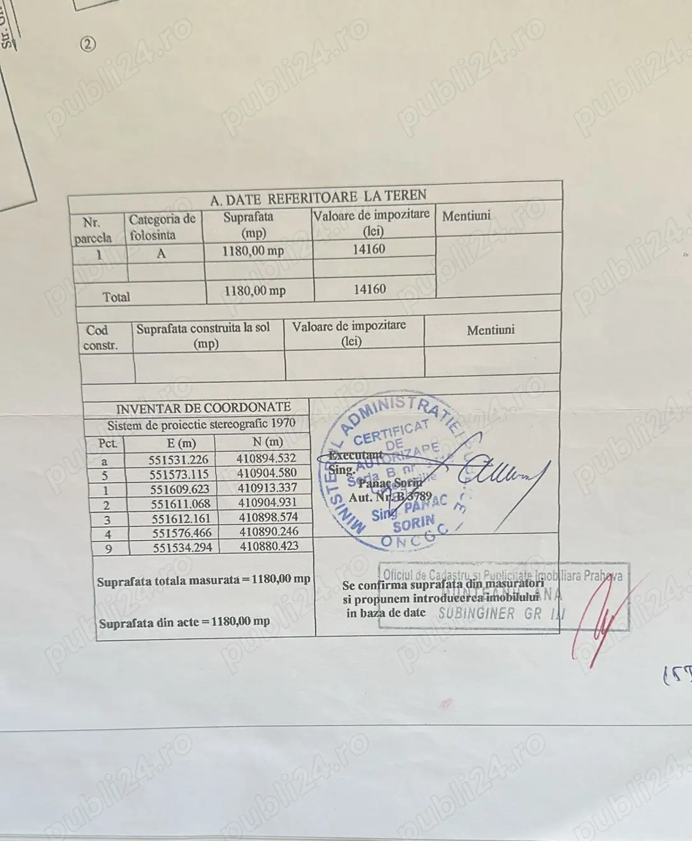 Breaza , Teren Intravilan Breaza , Teren Intravilan