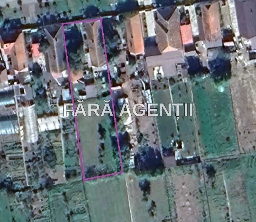 Teren 1500 mp cu front stradal 21 METRI - utilități complete