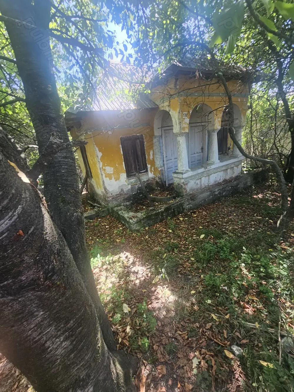 Teren de 1113 mp si casa batraneasca in comuna Mihaesti județul Valcea