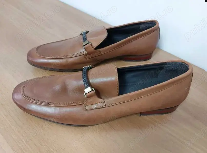 Mocasini de piele Dune London - măsura 45