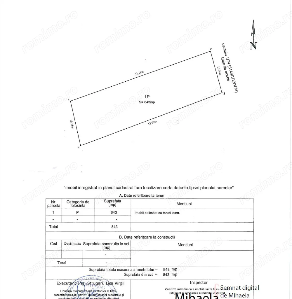 Teren 840 mp in Birnova cu panorama deosebita Teren 840 mp in Birnova cu panorama deosebita