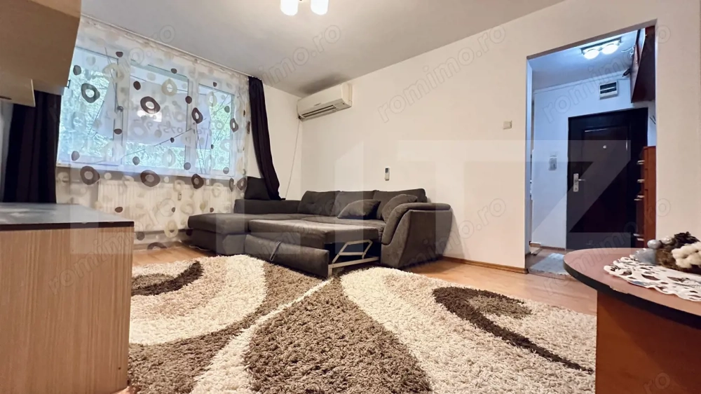 Apartament 2 camere, mobilat și utilat, tip Q, bloc izolat termic