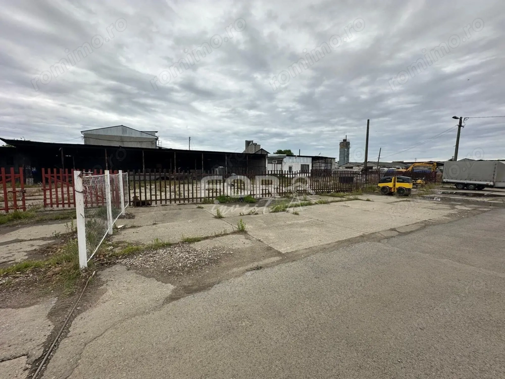 Teren 2100mp si hale de inchiriat zona Iosia