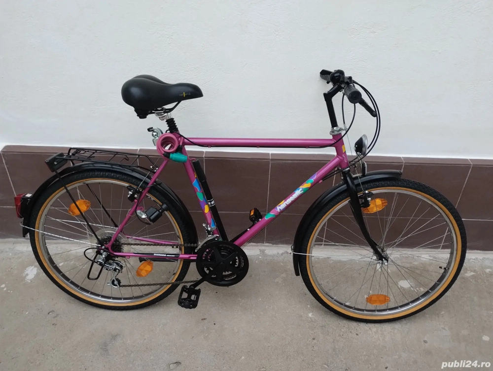 Bicicleta Motenbike Roti pe 26 inch ,18 Viteze Shimano impecabila Calitate Germană Ca Nouă 