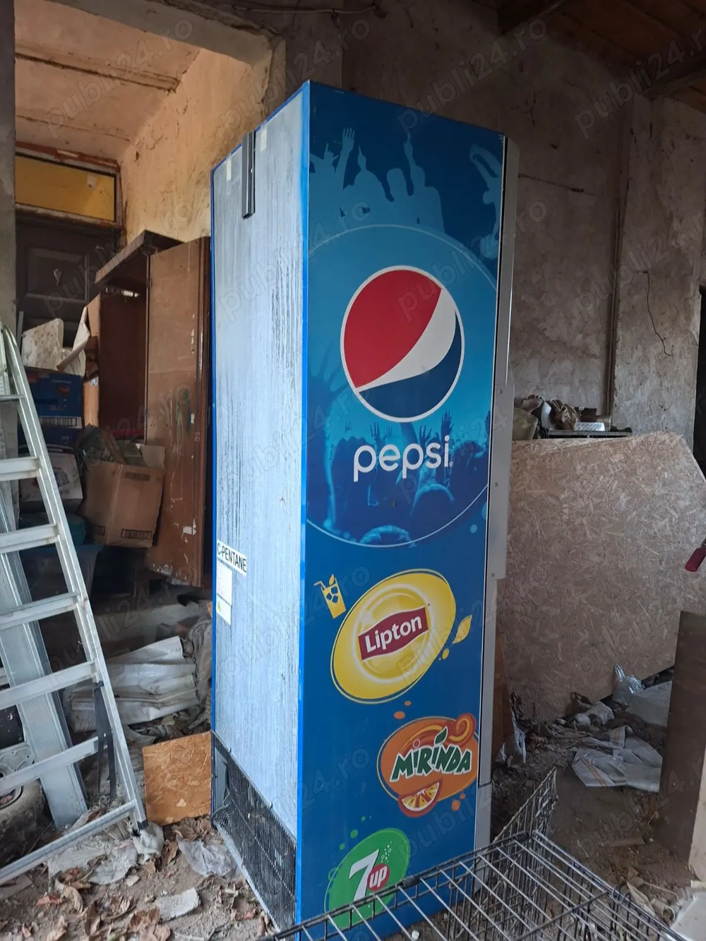 Vitrina frigorifica.