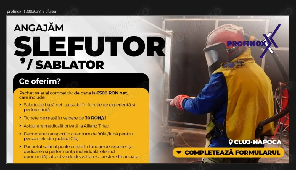 Angajam sudor Tig Wig