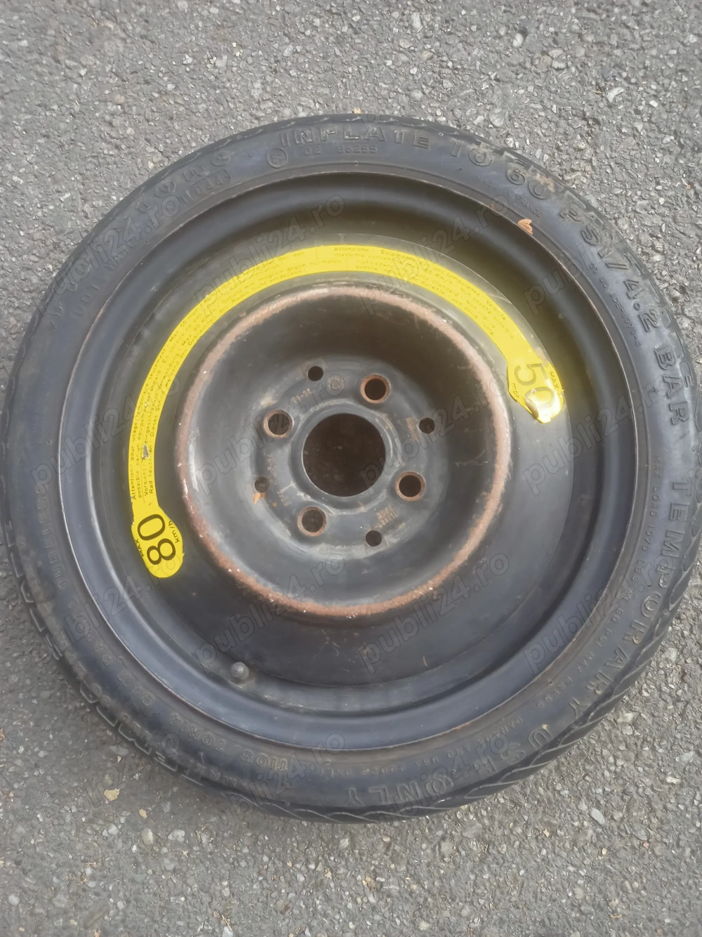 Vand roata de rezerva slim Firestone